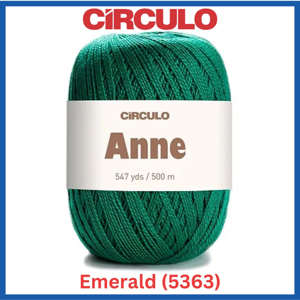 Circulo Yarns ANNE 100% Brazilian Virgin Cotton 547 yds / 500m