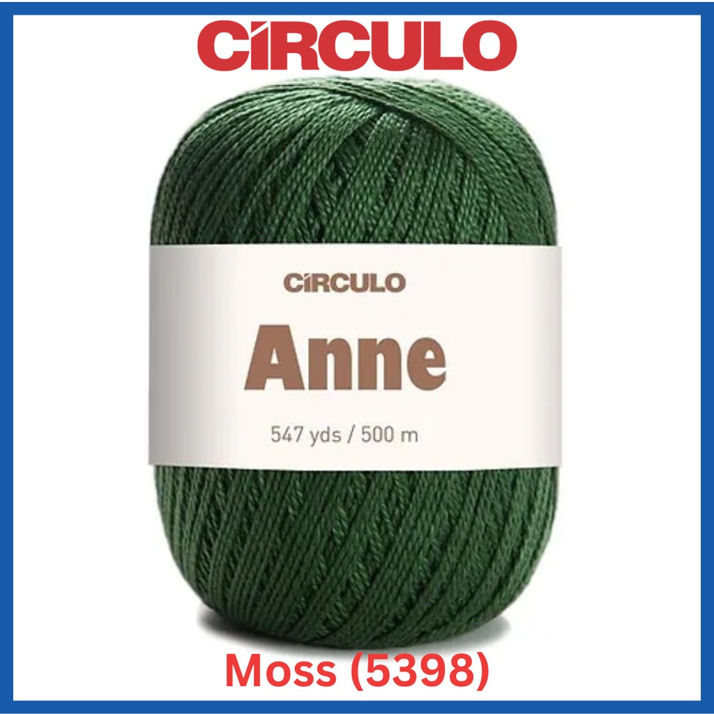 Circulo Yarns ANNE 100% Brazilian Virgin Cotton 547 yds / 500m