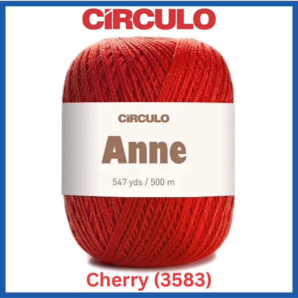 Circulo Yarns ANNE 100% Brazilian Virgin Cotton 547 yds / 500m