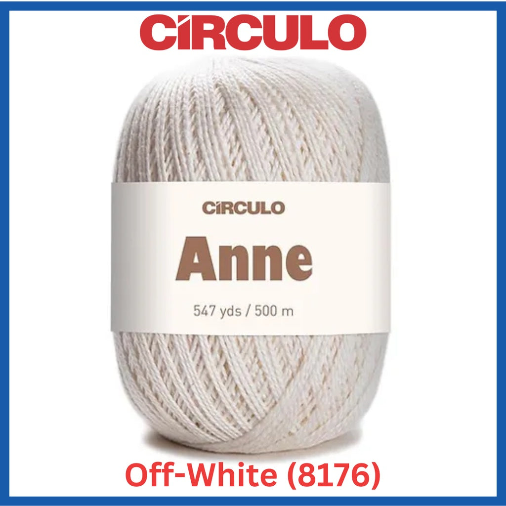 Circulo Yarns ANNE 100% Brazilian Virgin Cotton 547 yds / 500m