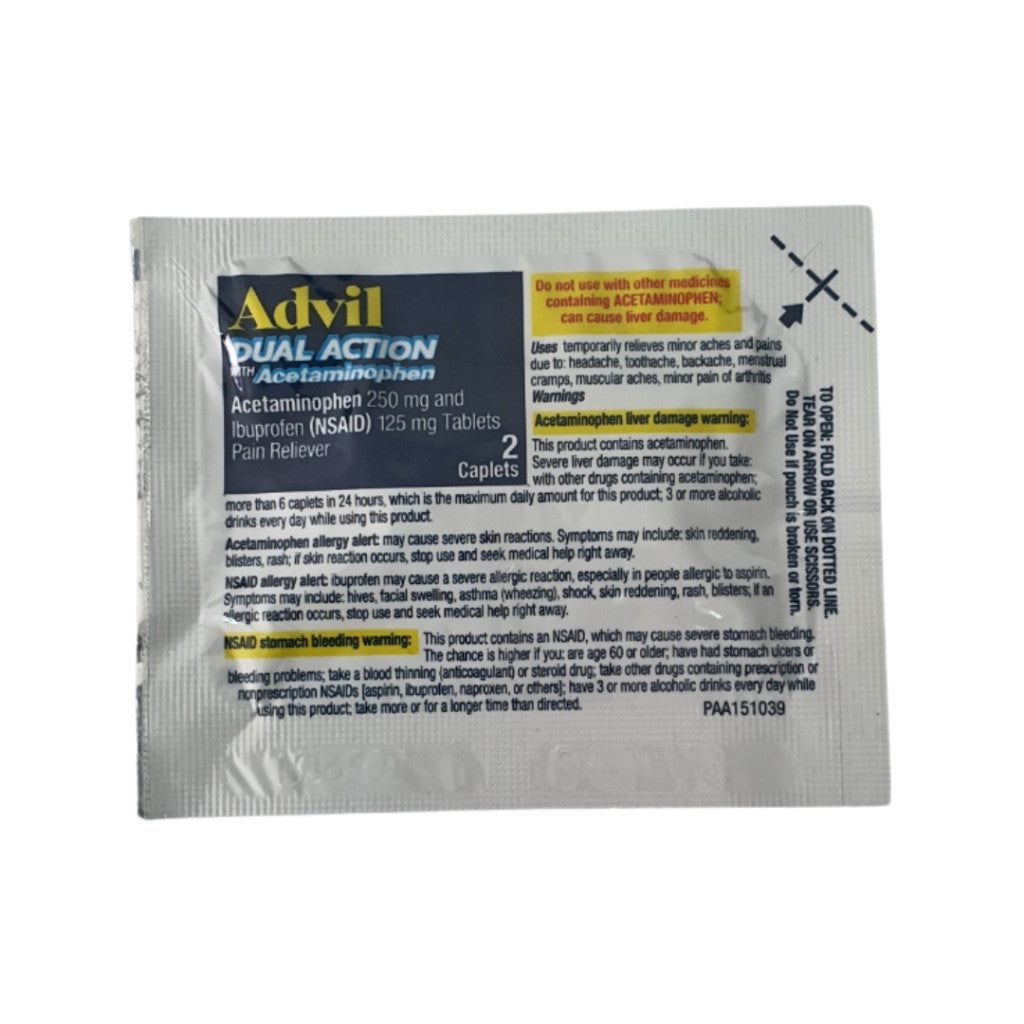 Ad vil Dual Action 250mg Reliever 2 Caplets