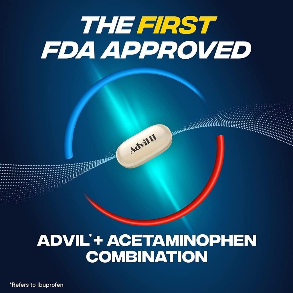 Ad vil Dual Action 250mg Reliever 2 Caplets