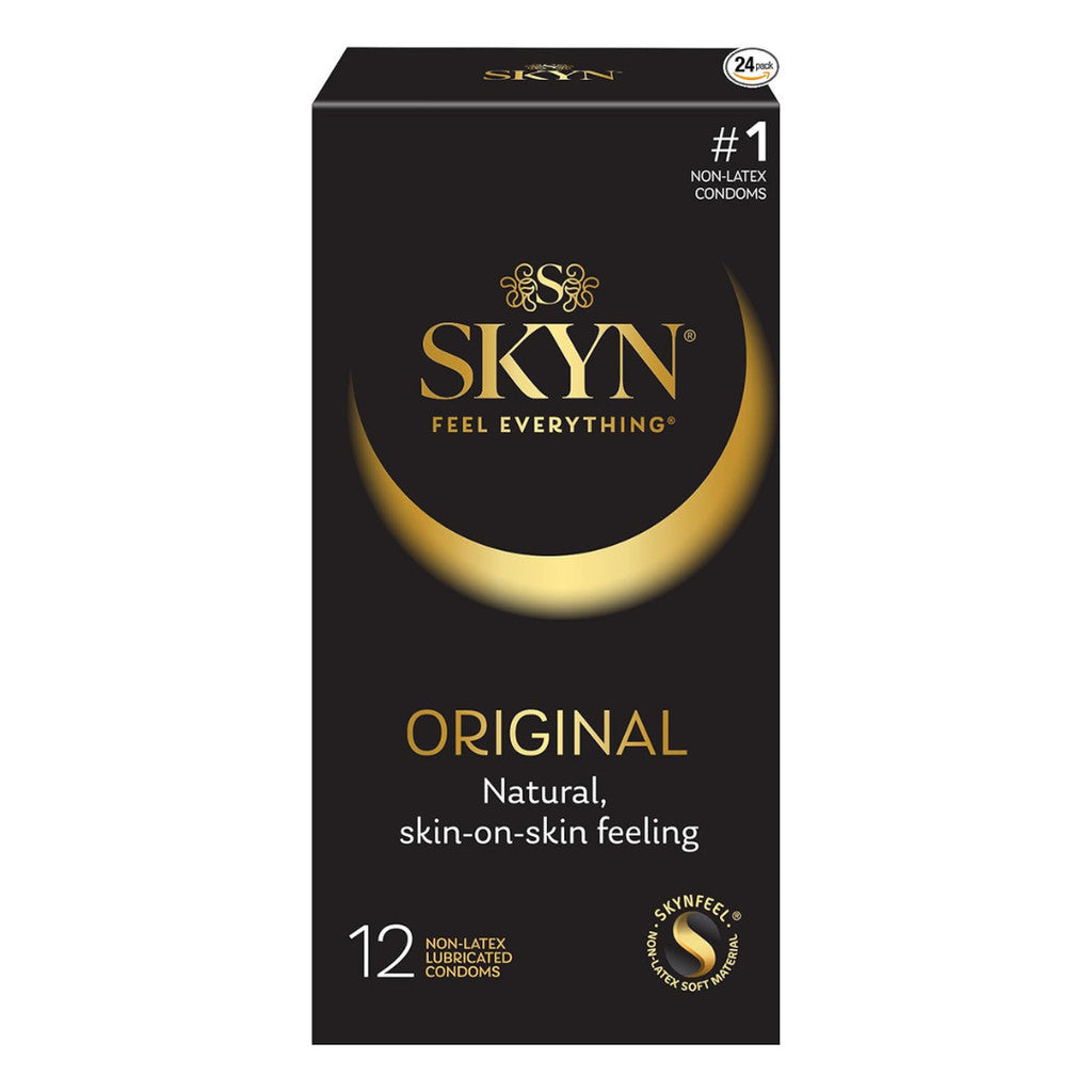 SKYN Non Latex Lubricated Condoms 12 Non-Latex Condoms