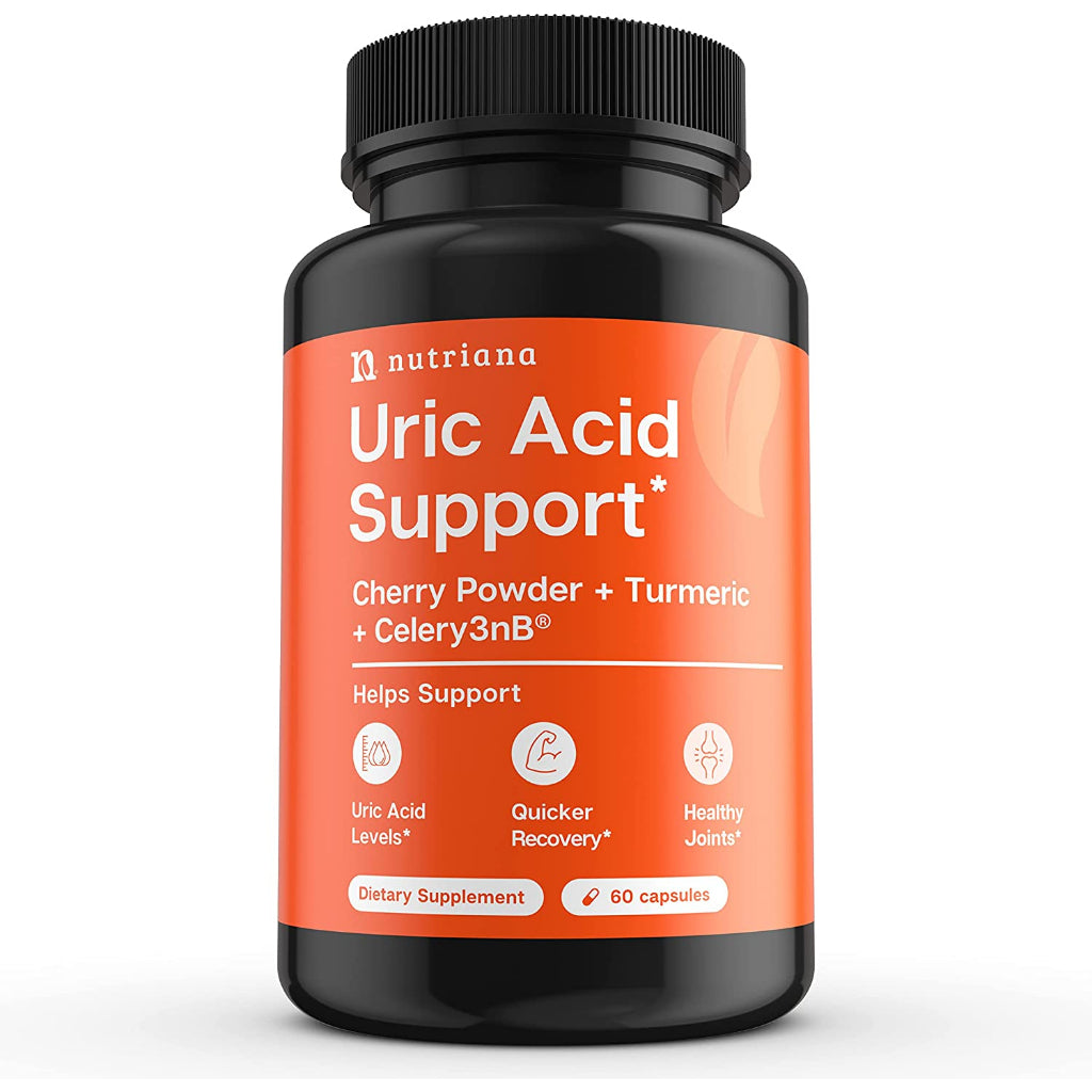 Nutriana Uric Acid Support Cherry Powder + Turmeric + Celery3nb 60 Capsules
