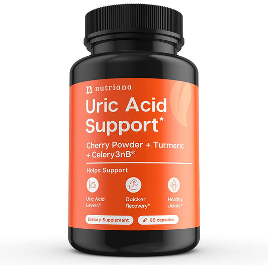 Nutriana Uric Acid Support Cherry Powder + Turmeric + Celery3nb 60 Capsules