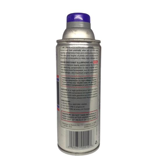 Restore 6-Cylinder Formula Engine Restorer & Lubricant 12.5 oz./370ml