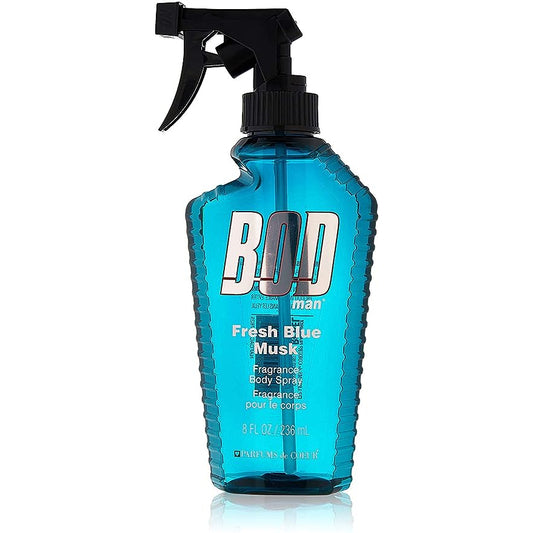 Bod Man Fresh Blue Musk Body Spray 8 oz