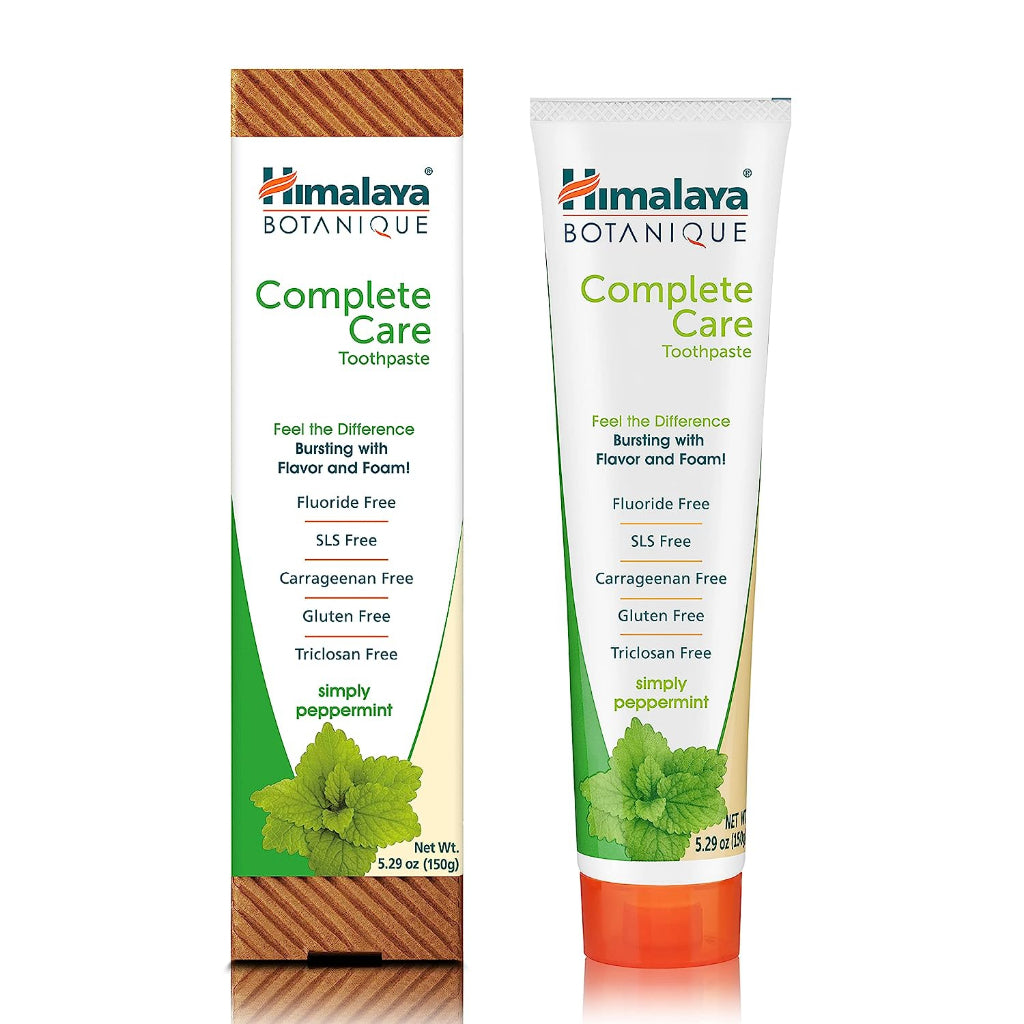 Himalaya Botanique Complete Care Toothpaste Bursting With Flavor And Foam 5.29 Oz / 150g