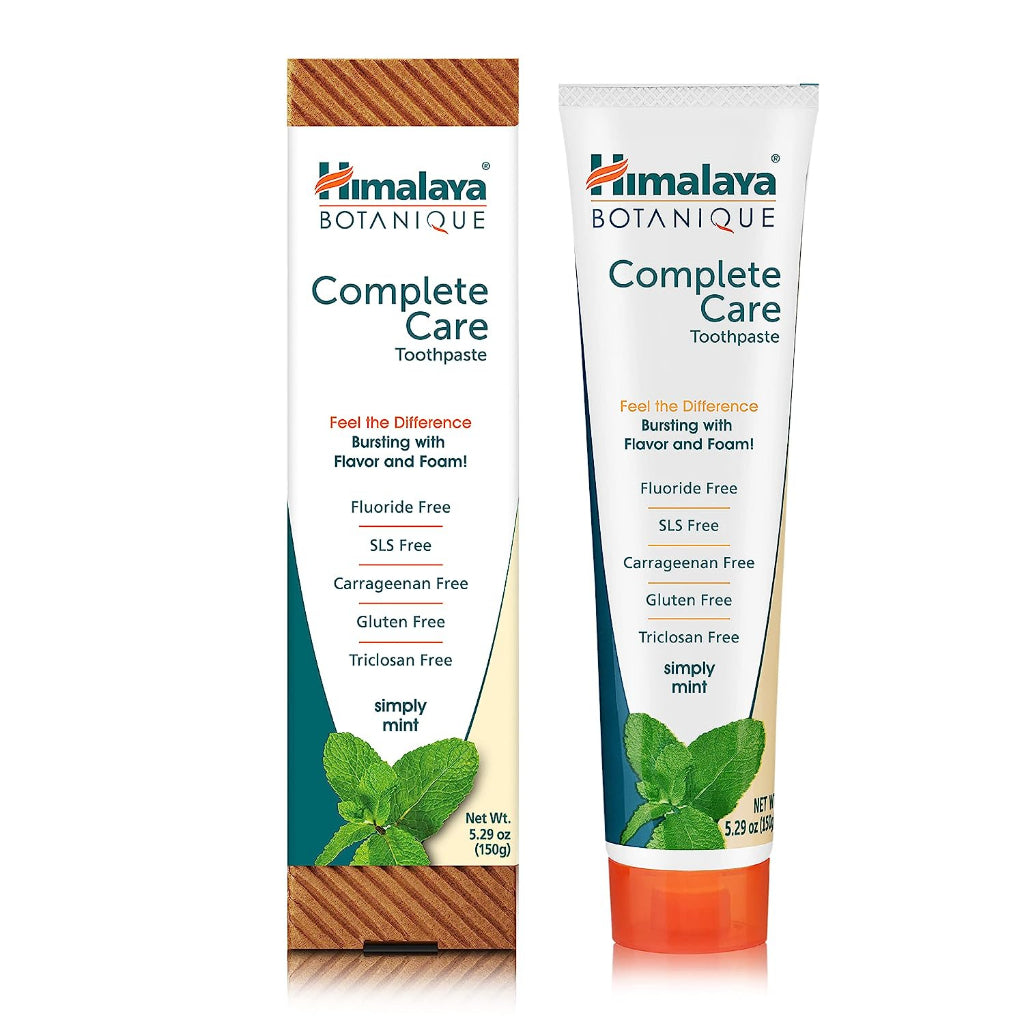 Himalaya Botanique Complete Care Toothpaste Bursting With Flavor And Foam 5.29 Oz / 150g