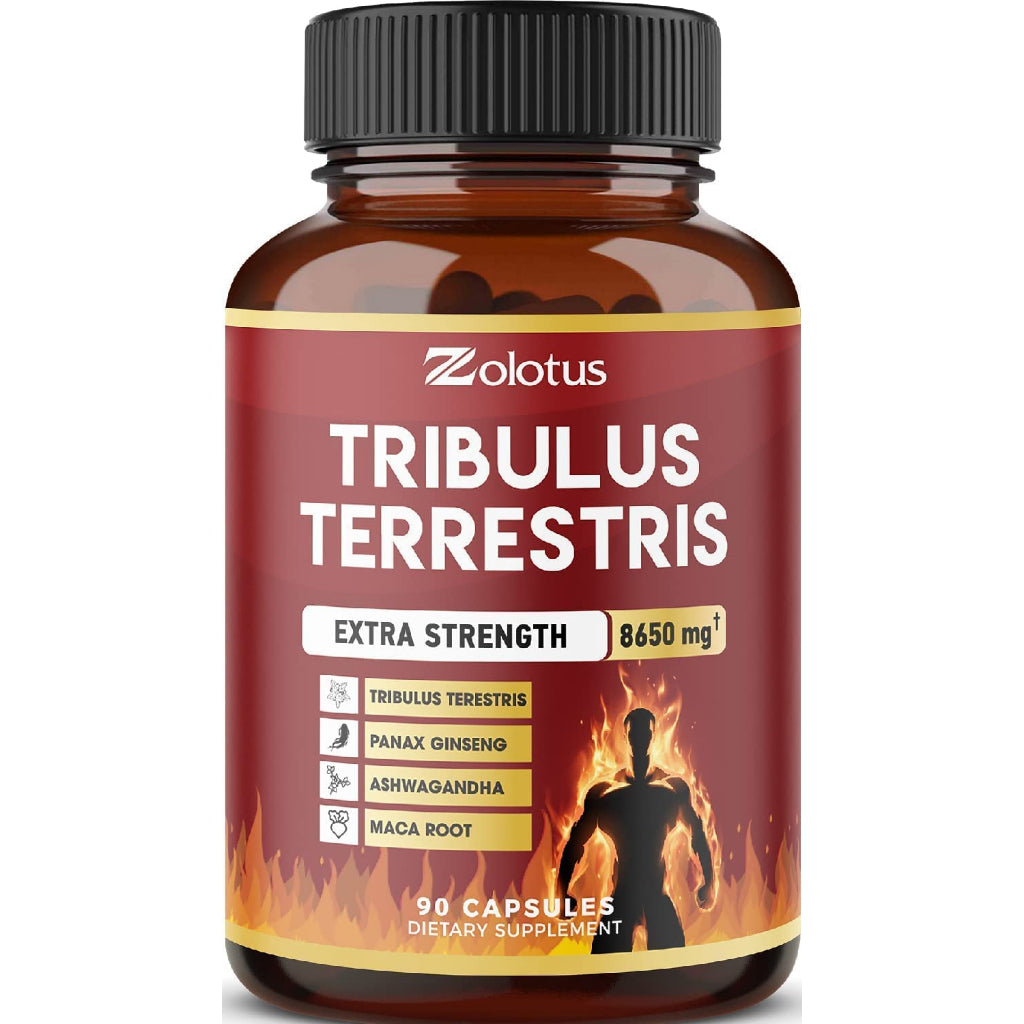 Zolotus Tribulus Terrestris Extra Strength Stamina & Performance For Men & Women 90 Capsules