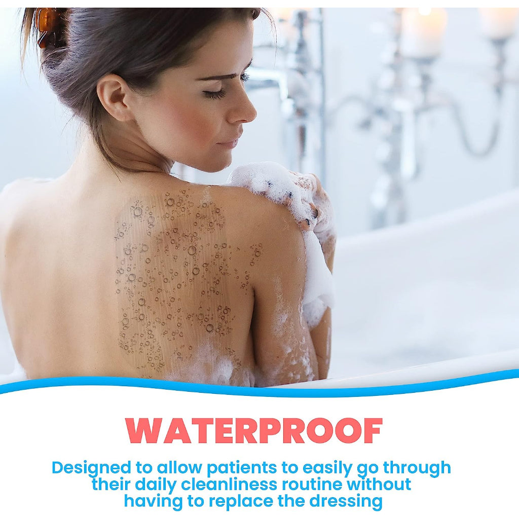 Houseables Sterile Dressing Transparent Film Waterproof | 15cm x 20cm - 10pieces/Box