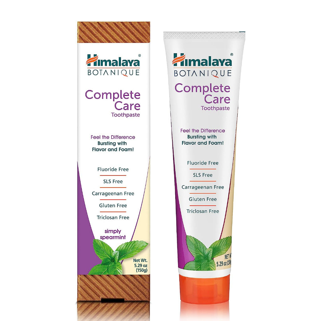Himalaya Botanique Complete Care Toothpaste Bursting With Flavor And Foam 5.29 Oz / 150g