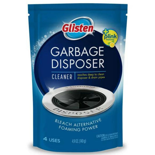 Glisten Garbage Disposer Cleaner Plink Freshness Bleach Alternative Foaming Powder 140g