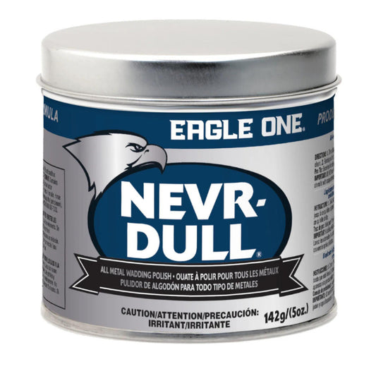Eagle One Nevr-Dull All Metal Wadding Polish Protect And Restores Metal Surfaces - 142g/5oz