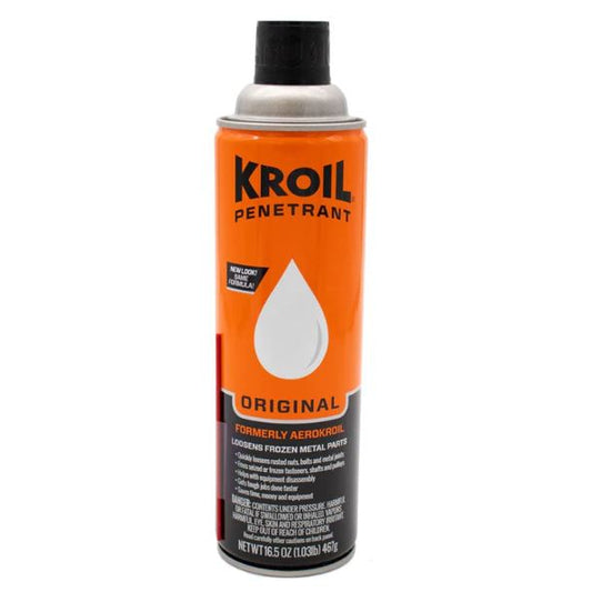 Kroil Original Penetrating Oil Aerosol Loosens Frozen Metal Parts - 16.5 oz.