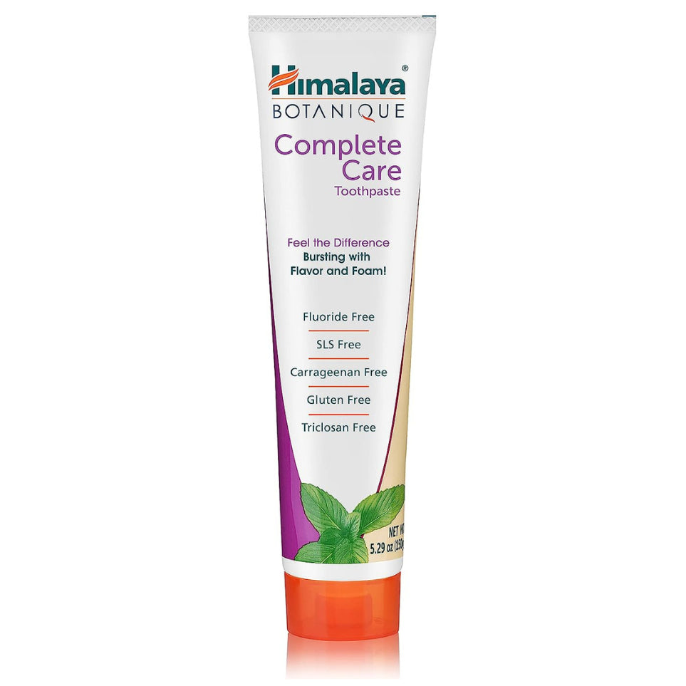 Himalaya Botanique Complete Care Toothpaste Bursting With Flavor And Foam 5.29 Oz / 150g
