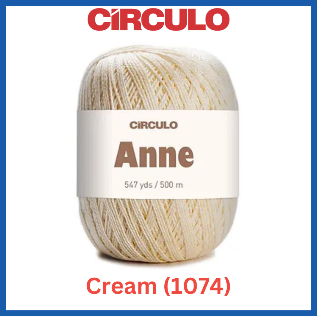 Circulo Yarns ANNE 100% Brazilian Virgin Cotton 547 yds / 500m