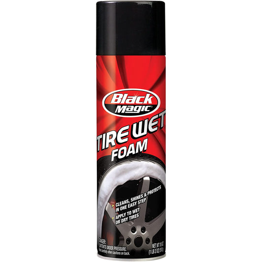 Black Magic Tire Wet Foam 18Oz / 510g