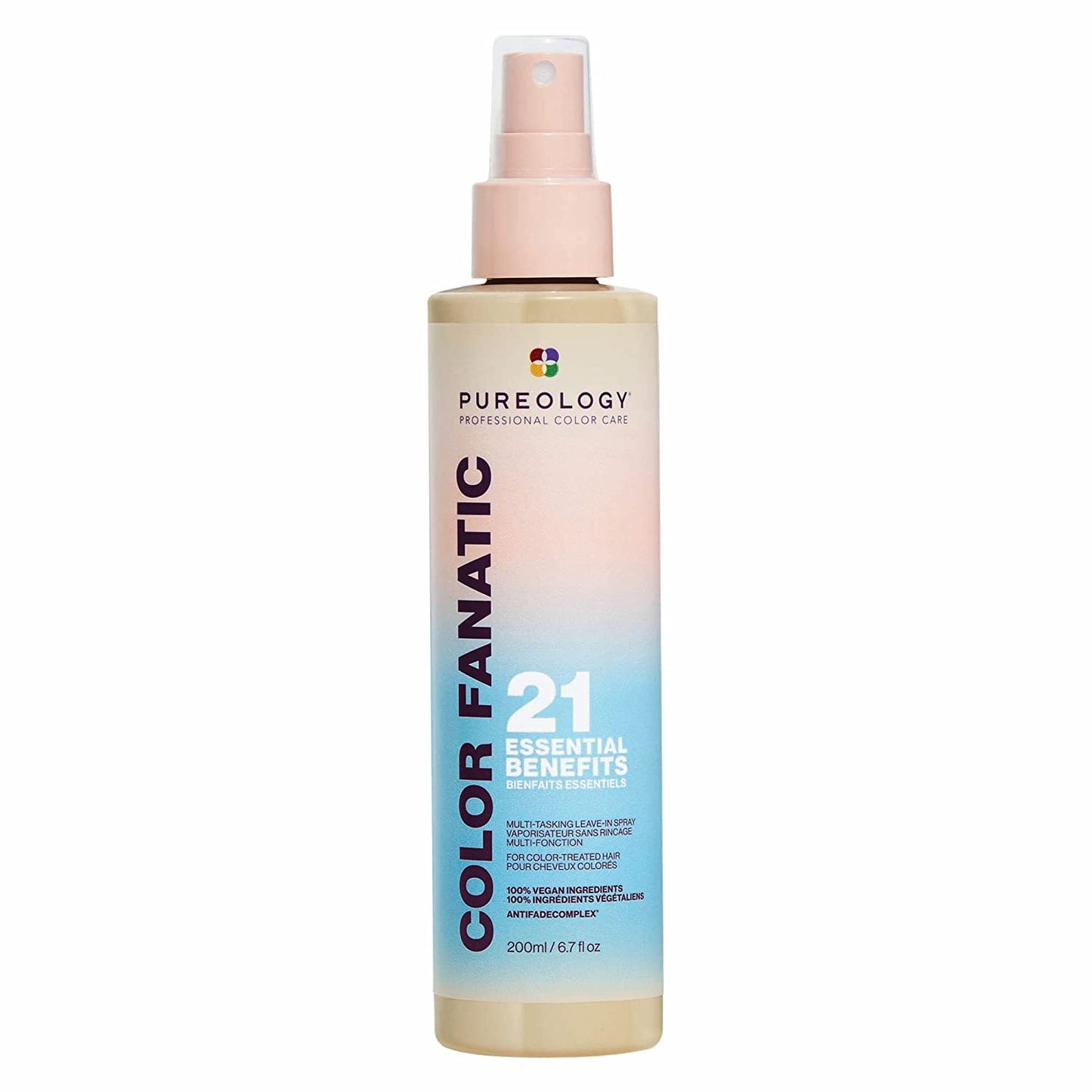 Pureology Professional Color Care Color Fanatic 21 Essential Benefits Multi-Tasking Leave-In Spray, 200 ml / 6.7 fl. oz.