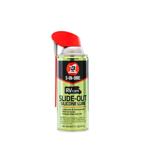 3-IN-ONE RV Care Slide Out Silicone Lube - 11 oz 311g