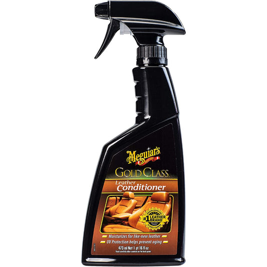 Meguiar's G18616 Gold Class Leather Conditioner – 16 Oz Spray Bottle