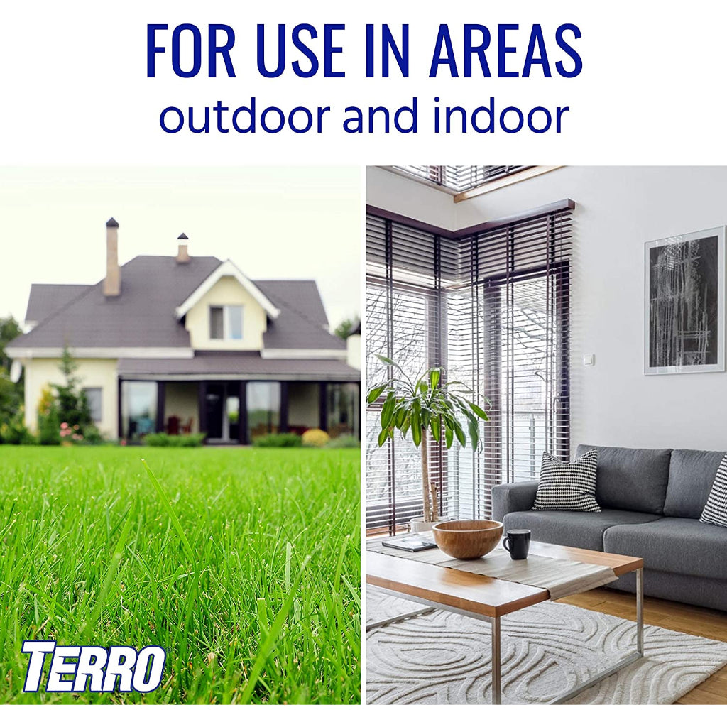 TERRO T401-6 Ant Killer Aerosol Spray Indoor and Outdoor - 453g