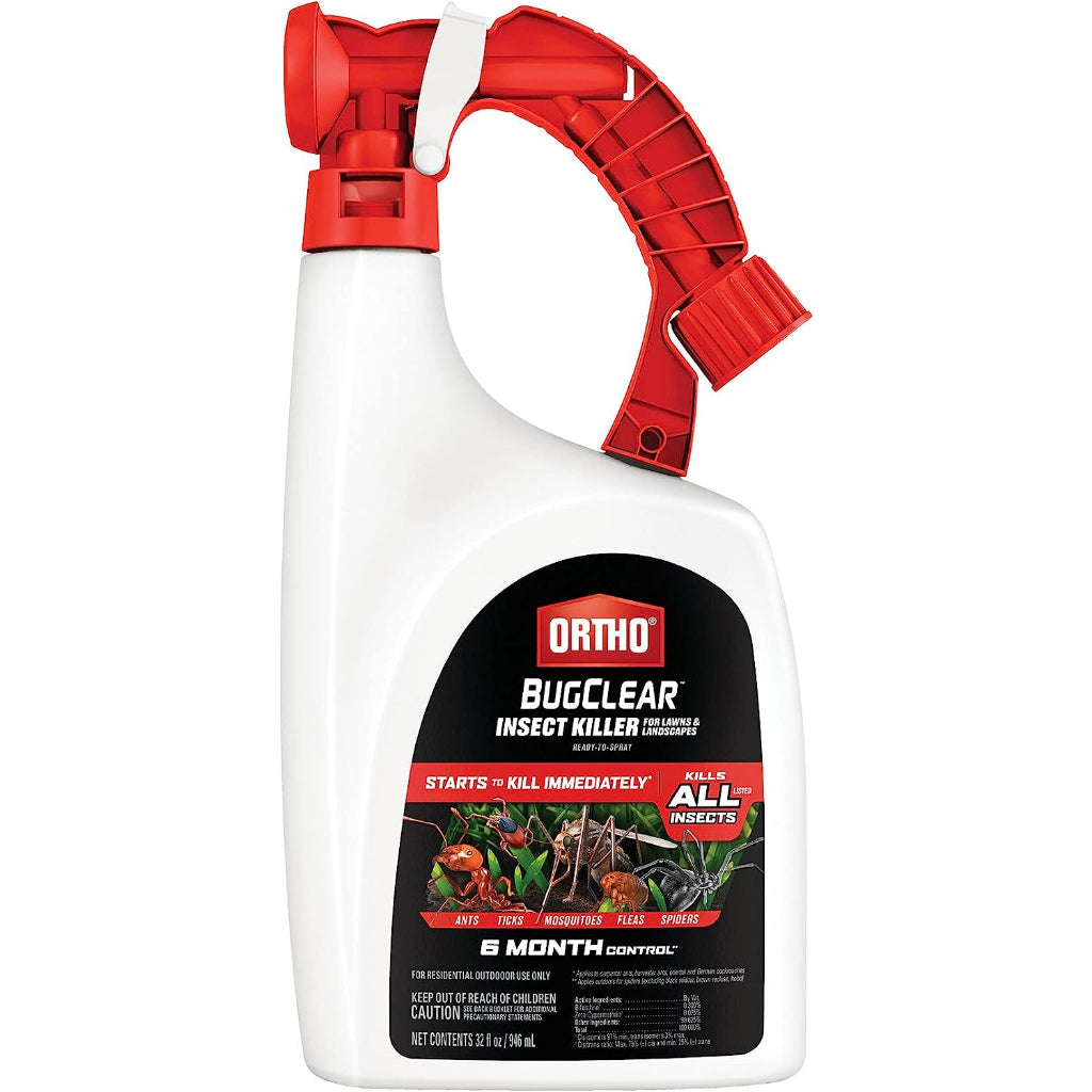 Ortho BugClear Insect Killer for Lawns & Landscapes 6 Months Control - 946ml / 32 fl oz