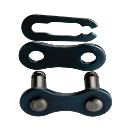 SHIMANO KMC 410N-CL Master Link Single 1/2" x 1/8" / 3 Piece Black