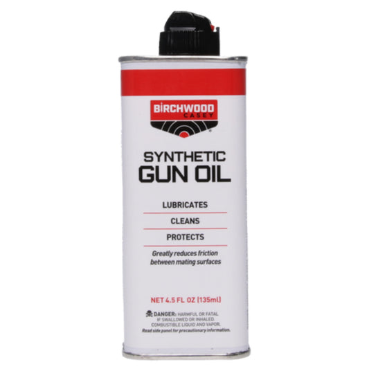 Birchwood Casey Synthetic Oil Lubricates, Cleans, Protects 4.5 Fl.oz