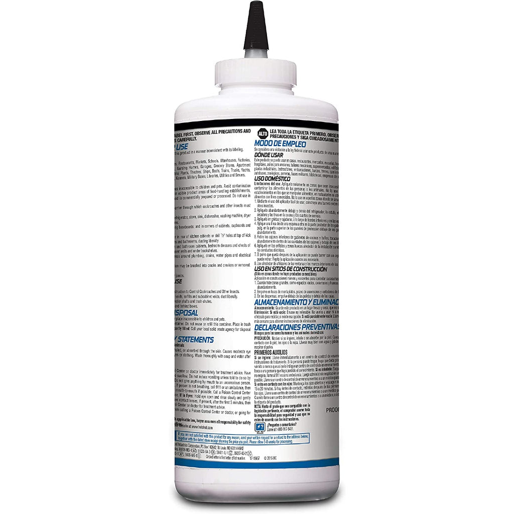 Hot Shot Maxattrax Roach Killing Powder With Boric Acid Removes Cockroaches Odorless - 453g