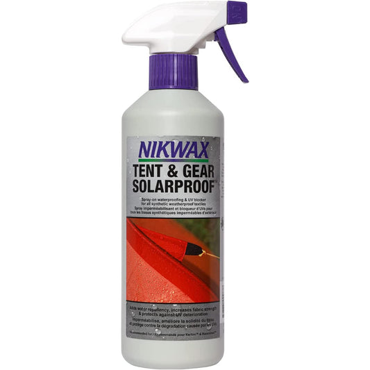 Nikwax Tent and Gear Solarproof Cleaning Waterproofing and UV Protection 17fl oz / 500ml