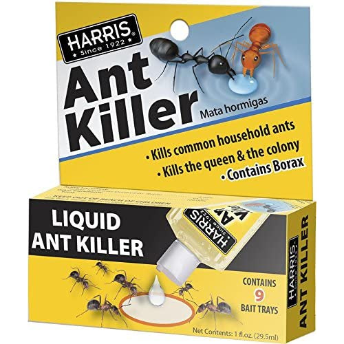 Harris Ant Destroyer Since 1922 Liquid Ant Destroyer Contains 9 Bait Trays 29.5ml