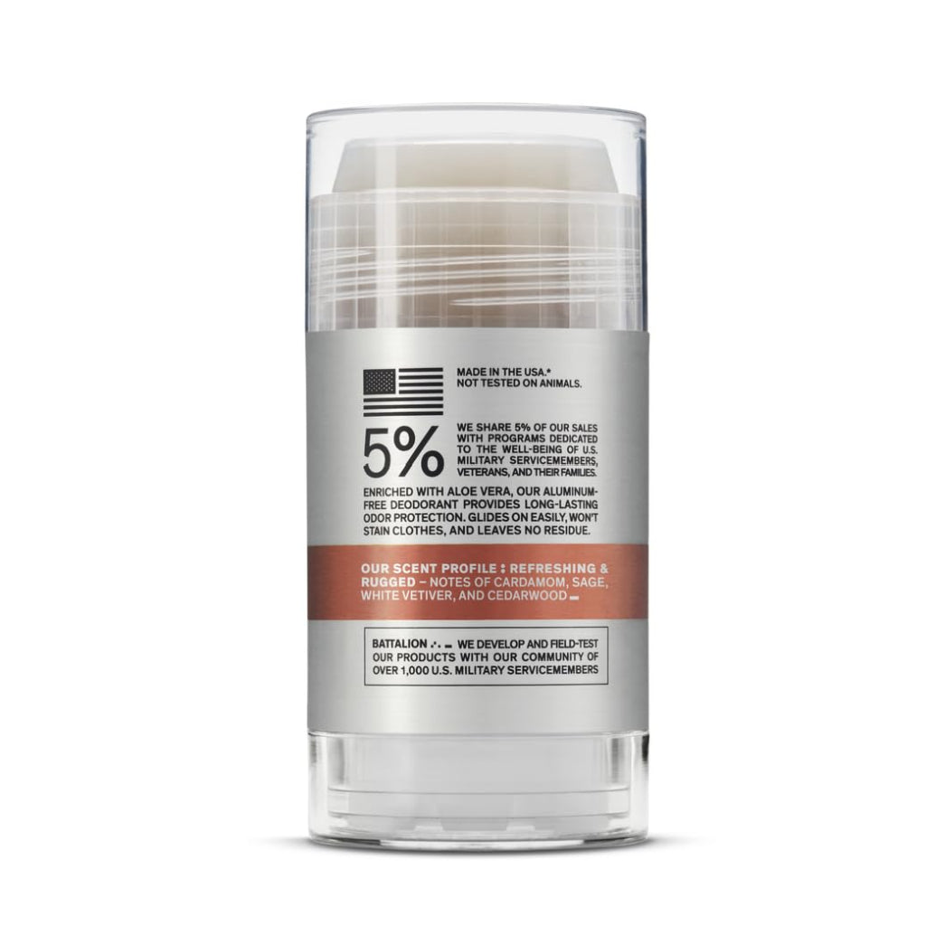 Bravo Sierra USA Deodorant for Men 3.2 Oz