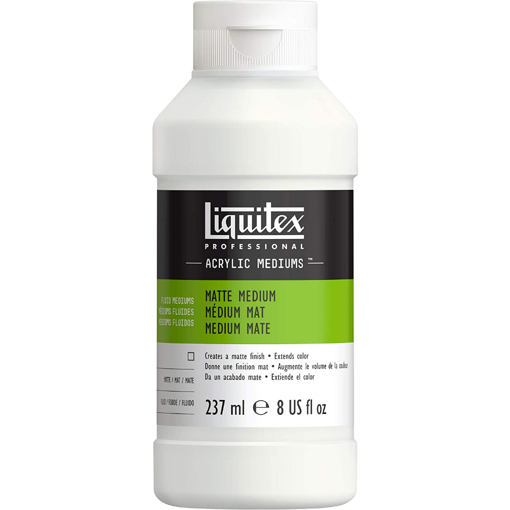Liquitex Professional Acrylic Mediums Create A Matte Finish 8 Fl.oz