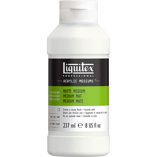 Liquitex Professional Acrylic Mediums Create A Matte Finish 8 Fl.oz
