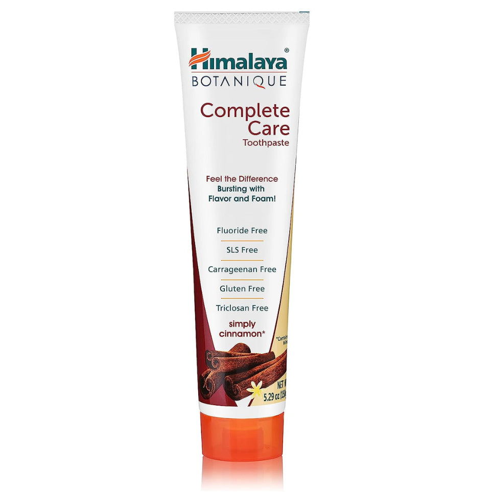 Himalaya Botanique Complete Care Toothpaste Bursting With Flavor And Foam 5.29 Oz / 150g