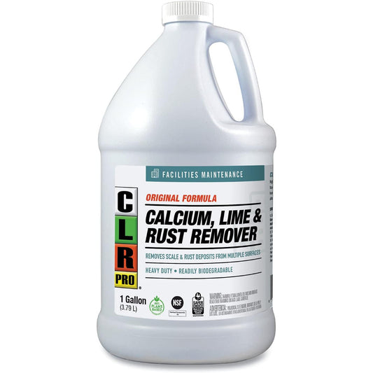 CLR PRO Original Formula Calcium, Lime and Rust Remover - 1 Gallon Bottle