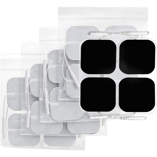 Auvon Tens Unit Pads Self-Adhering Electrodes For Electrotherapy Pack Of 20