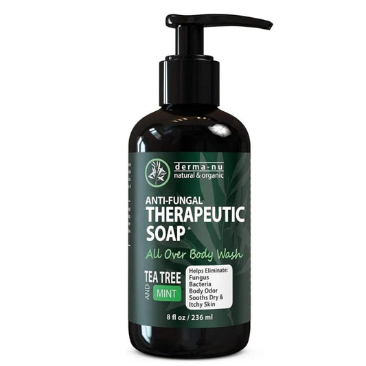 Derma-Nu Natural & Organic Therapeutic Soap with Tea Tree and Mint 236ml / 8 fl oz
