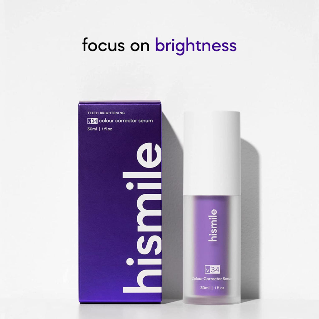 Hismile Teeth Brightening v34 Colour Corrector Serum - 30ml / 1fl oz