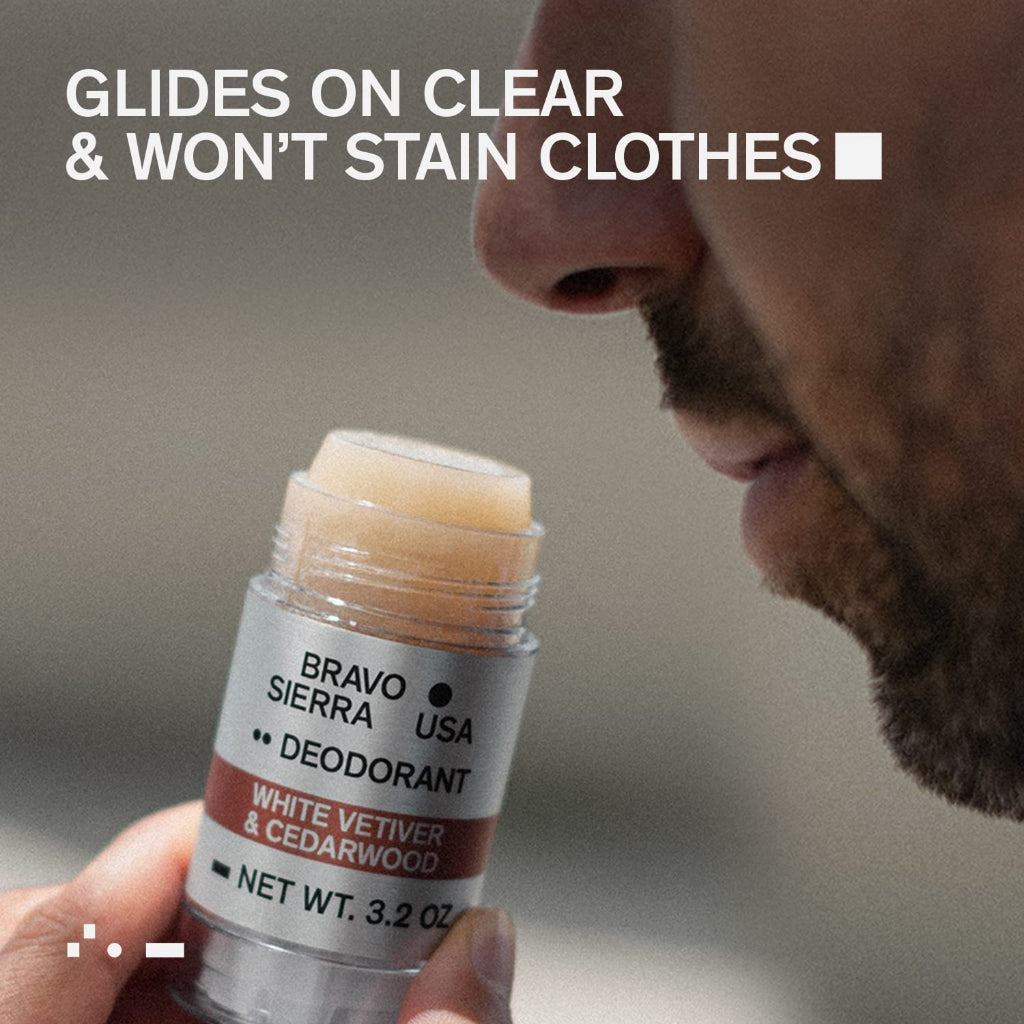 Bravo Sierra USA Deodorant for Men 3.2 Oz