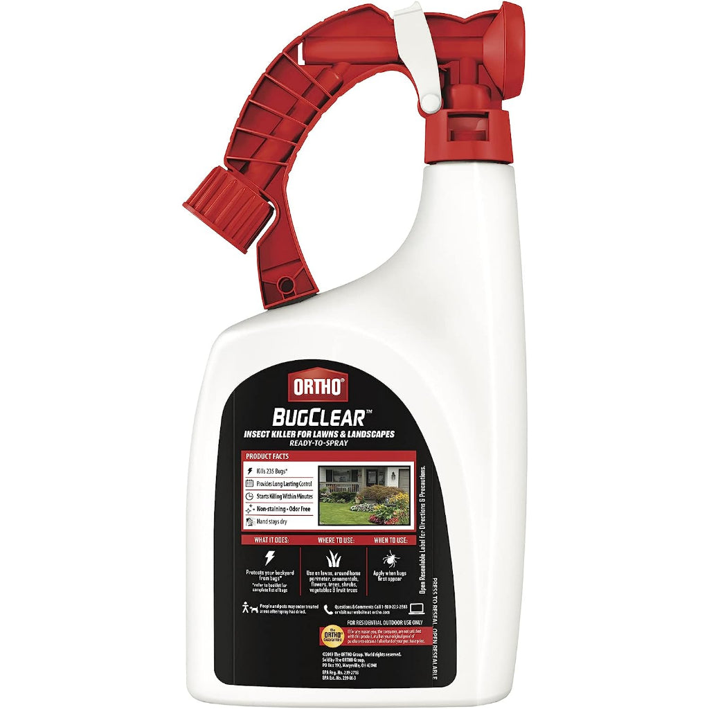 Ortho BugClear Insect Killer for Lawns & Landscapes 6 Months Control - 946ml / 32 fl oz