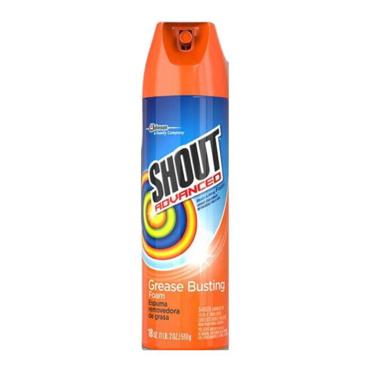 Shout Advanced Grease Busting Foam - 510g / 18 oz