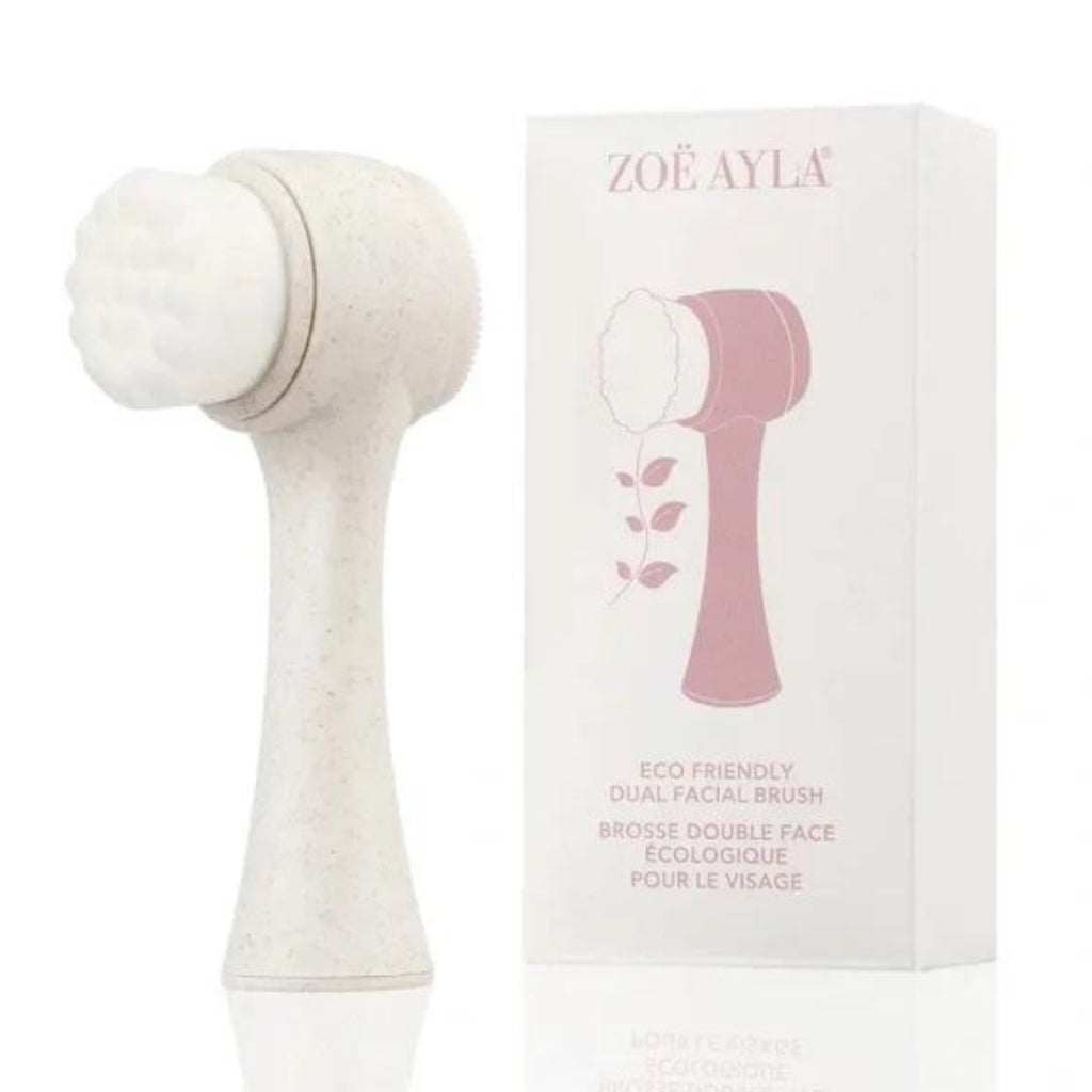 Zoe Ayla Eco Friendly Dual Facial Brush