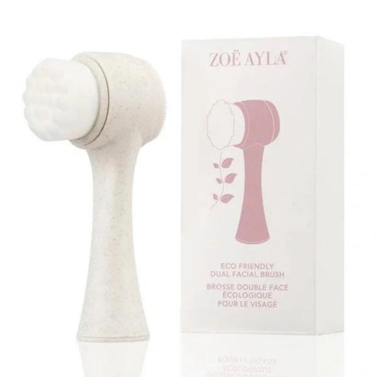 Zoe Ayla Eco Friendly Dual Facial Brush
