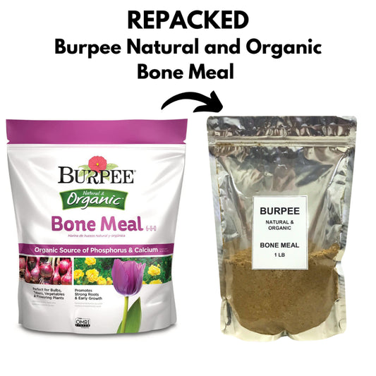 Burpee Natural Organic Bone Meal 6-8-0 for plants 1lb/0.45kg