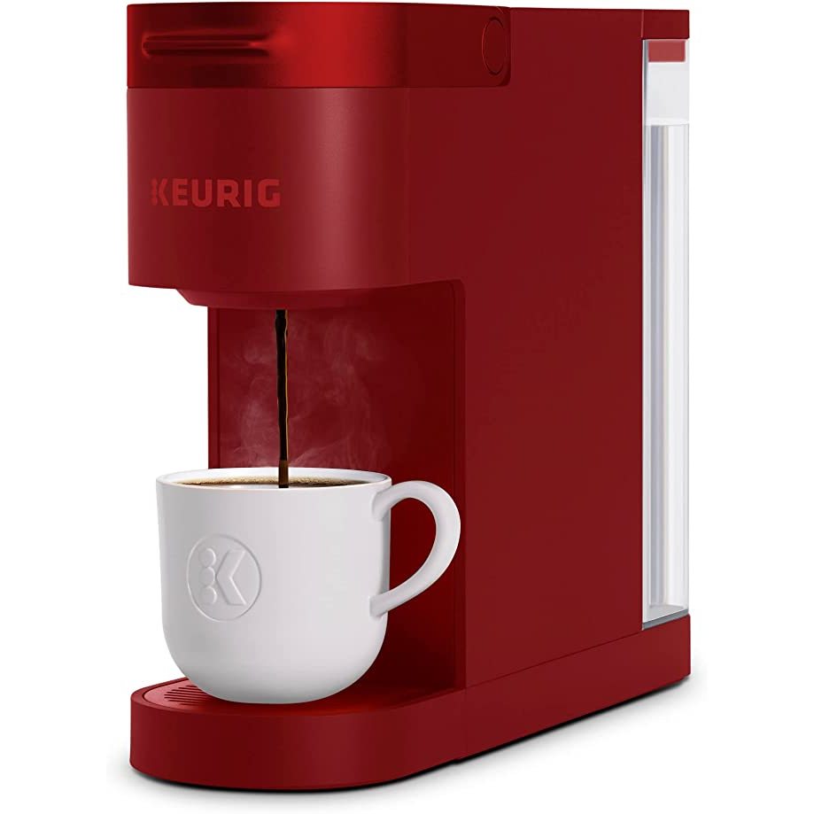 Keurig K-Slim Coffee Maker, Single Serve K-Cup Pod Coffee Brewer, Scarlet Red 2.96 kg