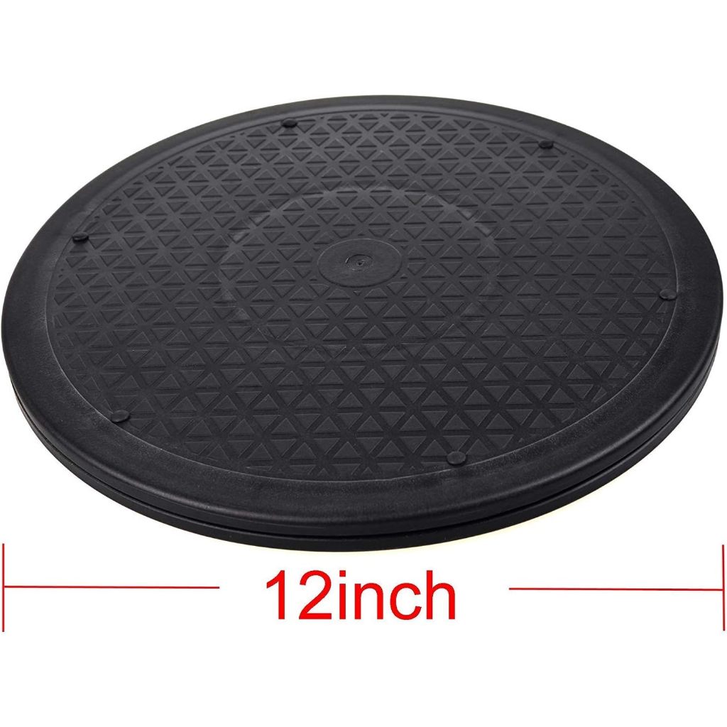 12 Inches Heavy Duty Rotation Stand for Monitor/TV/Turntable/Lazy Susan