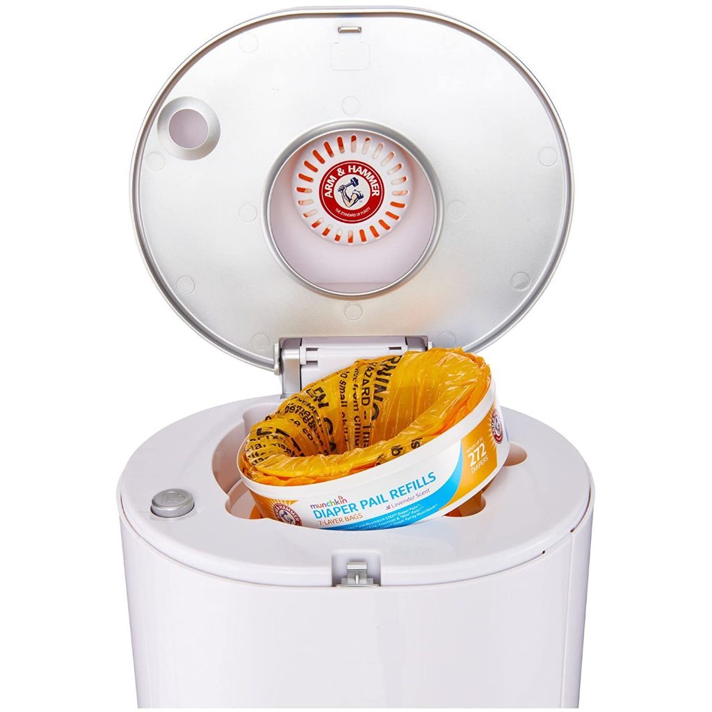 Munchkin Diaper Pair Refills Lavender Scent 7 - Layer Bags Holds Up To 272 Diapers