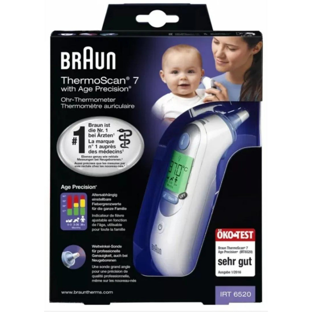 Braun Thermoscan | 7 Digital Ear Thermometer (IRT6520)